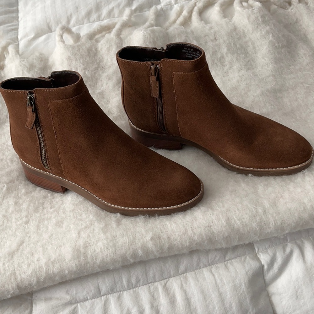Cole Haan suede ankle boots